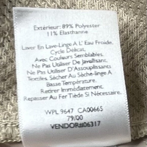 Eddie Bauer Cargo Shorts Womens Size 12 Tan Beige Outdoor - Picture 9 of 9